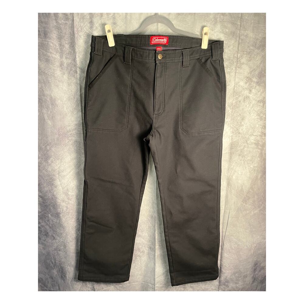 Coleman Men’s Fleece-Lined Work Pants – Size 38x30